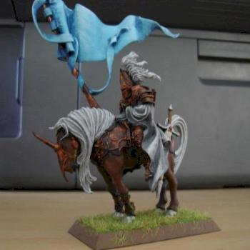 Mounted Standard Bearer by Daniel