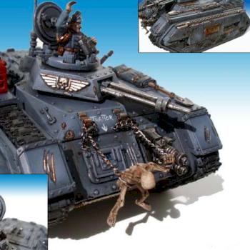 40k Imperial Guard Penal Battalion Chimera by vindice