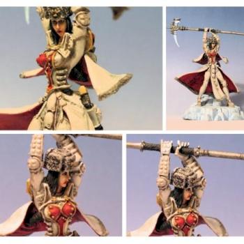 Better Pics - 701st Resin Sorscha - Khadoran Warcaster by Critical