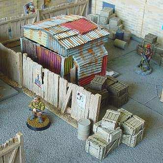 Shanty town by Franklin Zafarelli
