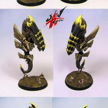 Tyranid Zoanthrope by Cesnak