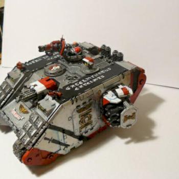 Grey Knight Land Raider Crusader by Csatatestver