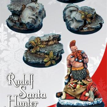 40mm Ancient Ruins bases from Scibor Monstrous Monsters by Scibor