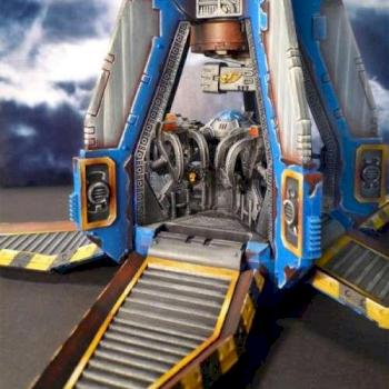 SPACE MARINES-DROP POD by midgardmodels