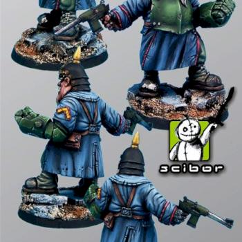 Manfred von Lefthofen  Prussian Ogre from Scibor Monstrous Miniatures by Scibor