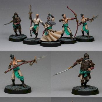 Alkemy Jade Triad warband by Corvus