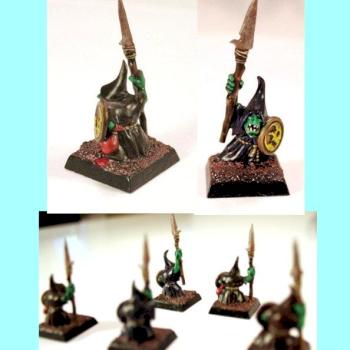 Night Goblin spearmen by Furbo