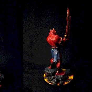 Efreeti Flamestrider by Twilightraven