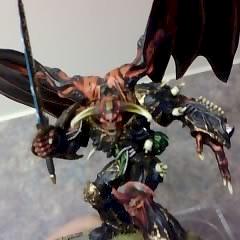 Chaos Daemon Prince by millsmini