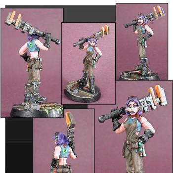 lady with a really big wrench by ALizardInCrimson