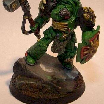 Salamander Terminator Thunder Hammer. by Nani1111