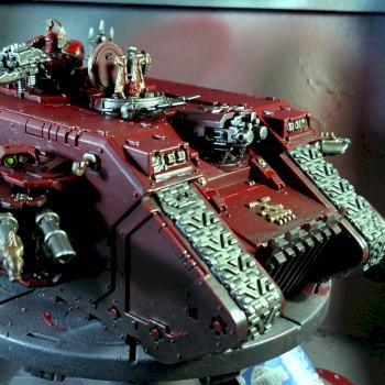 World Eaters Land Raider by TheReddestButcher