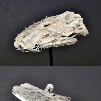 Millennium Falcon - Bandai Star Wars Vehicle Model by Blade & Brush