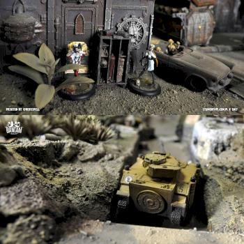 Bantam Alley - Urban Resin Bits Terrain by studiolevel