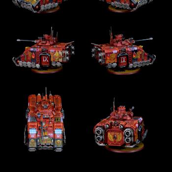 Blood Angle Primaris Repulsor by breezezhu90
