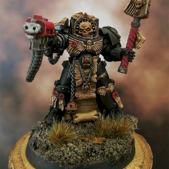 Ultramarine Terminator Chaplain by RoundMan