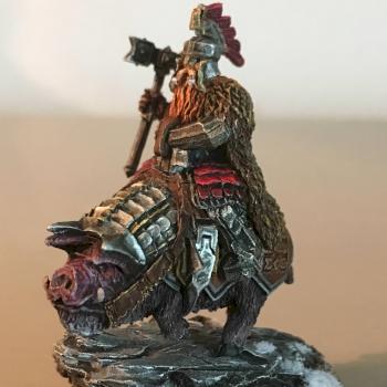 Dain Ironfoot on war bore by Fleve