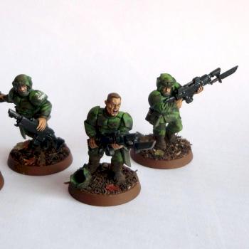 Astra militarum infantry by jerry polemica