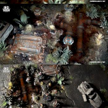 Bantam Alley - Urban Battlefield Gameboard Terrain by studiolevel