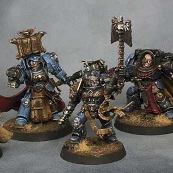 Space marines Deathwatch by caiman