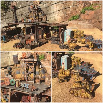 The Bot Shop - Post Apocalyptic Robotic Bits Shop by Clanmac