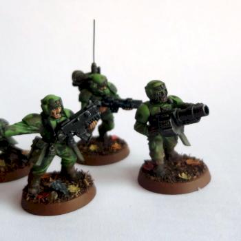 Astra militarum infantry by jerry polemica