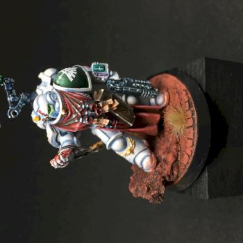Dark Angels Primaris Apothecary by ibanez120