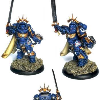 Marcus, Captain of the Ultramarines II Company by Hryniek