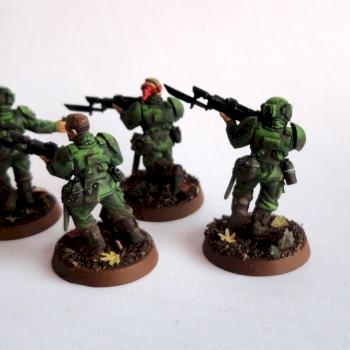 Astra militarum infantry by jerry polemica