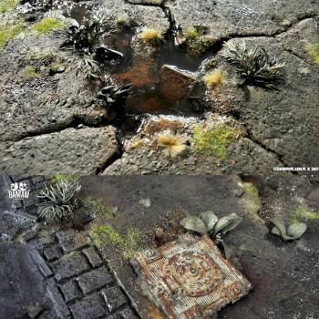 Bantam Alley - Urban Battlefield Gameboard Terrain by studiolevel