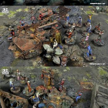 Bantam Alley - Urban Wrecks Terrain by studiolevel