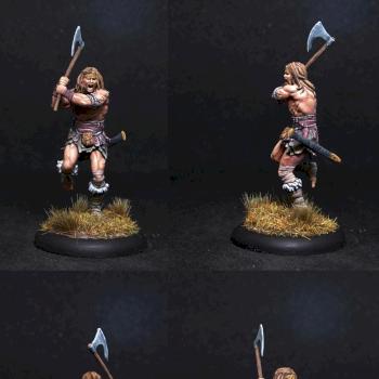 Male Barbarian Thunder- 35mm by belminiart