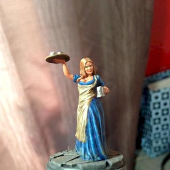 Serving Girl by Afet bint Tuzani