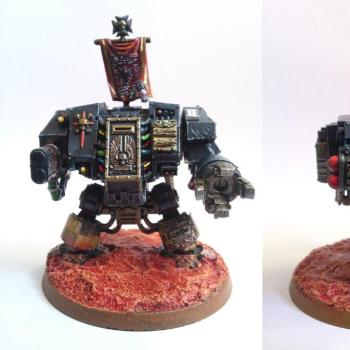 Black Templar Dreadnought by jlmelladovalle