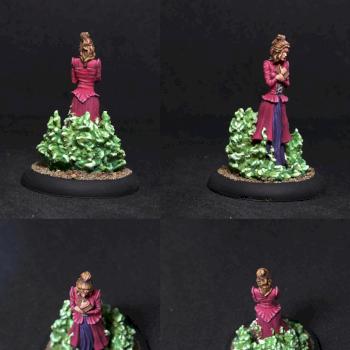 Female Wizard:Deidra, Maiden of Sorrows House Myr by belminiart