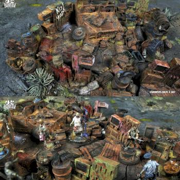 Bantam Alley - Urban Gas Station Terrain by studiolevel