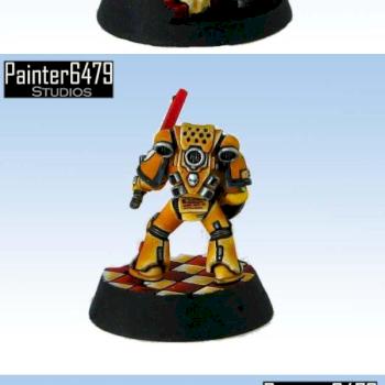 Custom Imperial Fists Sergeant by Painter6479