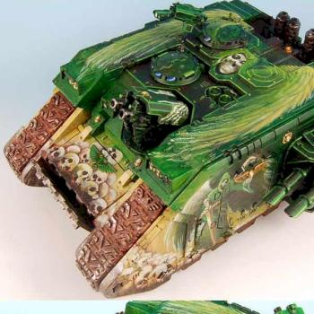 WARHAMMER 40K  Dark Angels Land Raider by rene