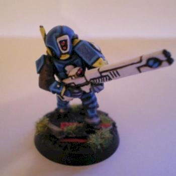 Tau Fire Warrior by quinnpig