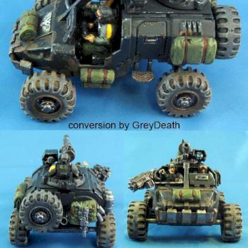 Commissioned Gun Jeep 