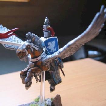 Bretonian knight on pegasus by Armenelos