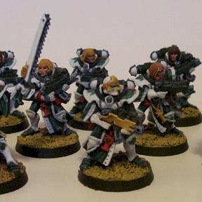 Sisters of Battle Squad by Wayfarer