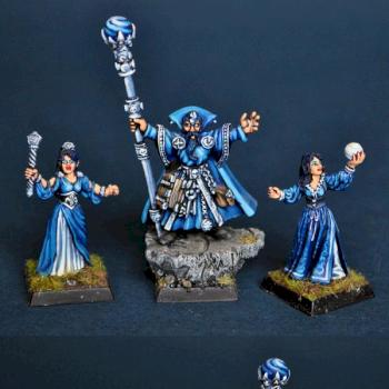 Wizard Lord of Heaven with 2 Battle Wizards of Heaven by BloodyBeast.com