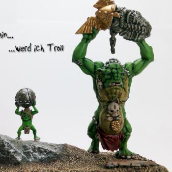 When I grow up I'll be a Troll ( WIP Version ) by Simon Moon