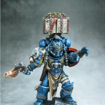 Blood Angels Librarian by Lanfear