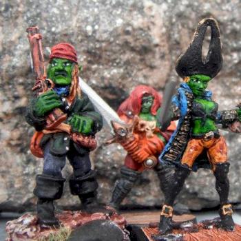 Orc Pirates by Jaedetalyn