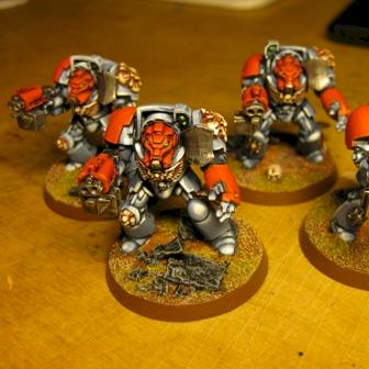 Space Wolf Terminators... by tattooedbatman