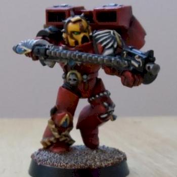 Blood Angel Assault Marine V by I am Legion