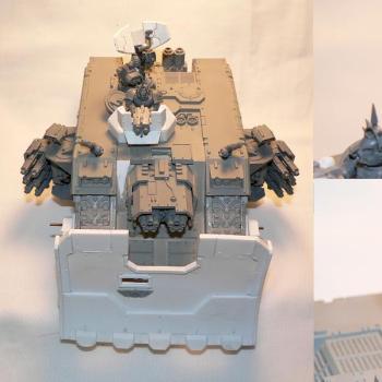 Landraider dozer blade by nayl