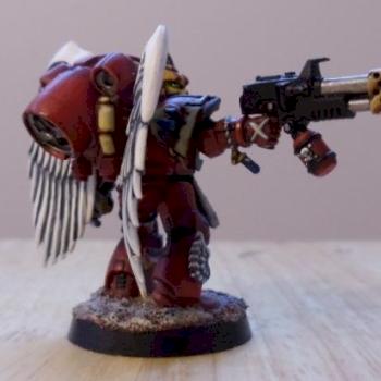 Blood Angel Assault Marine VI Flamer by I am Legion
